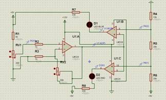 溫度控制報警器整體電路圖